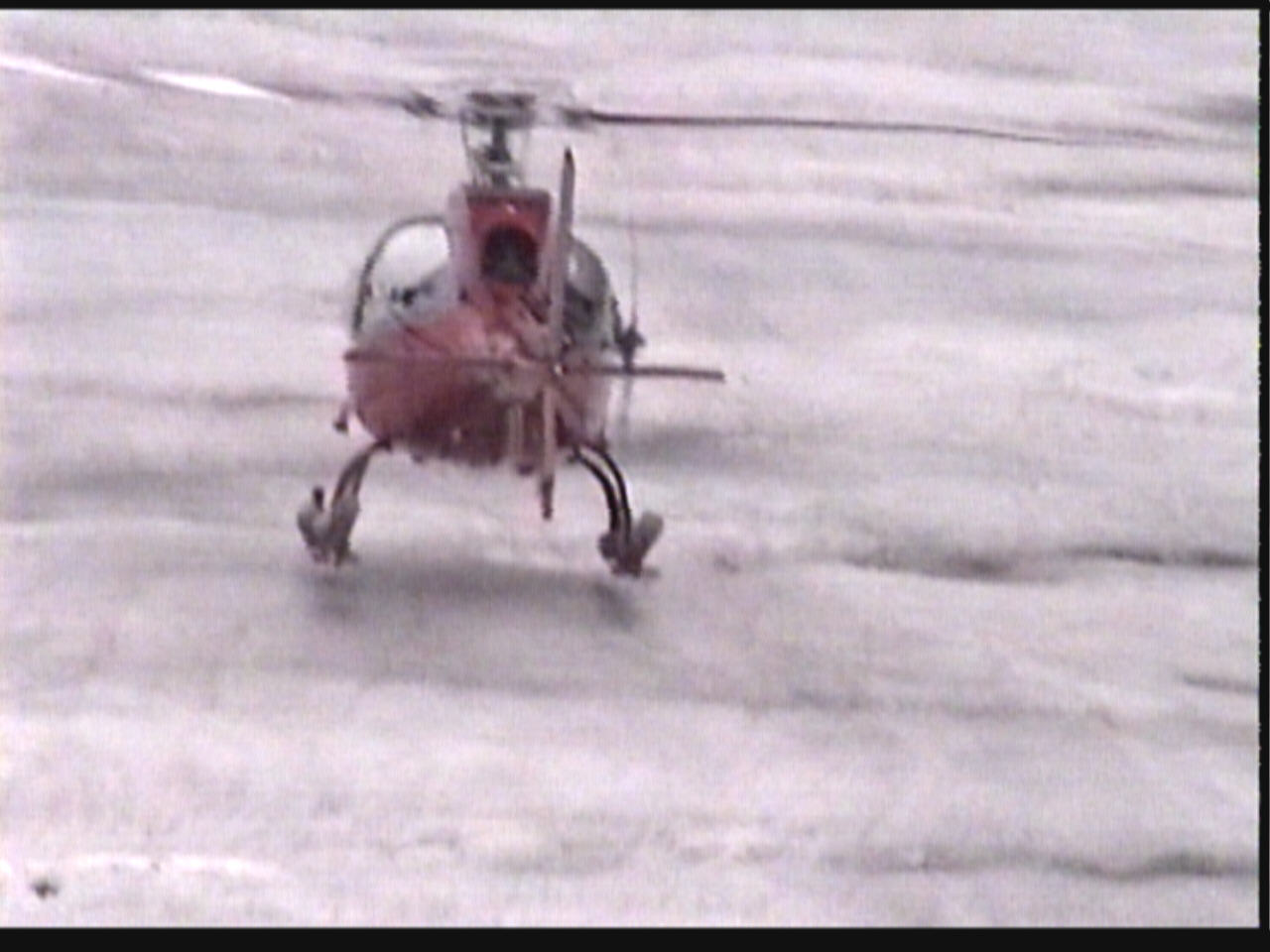 Glacier landing